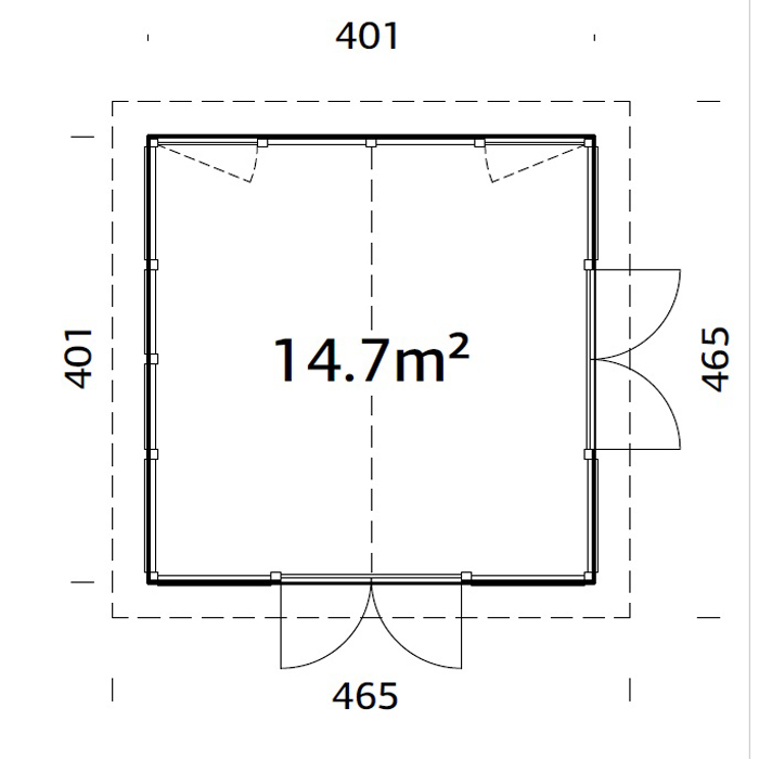 Hagestue Palmako Isabella 14,7 M2