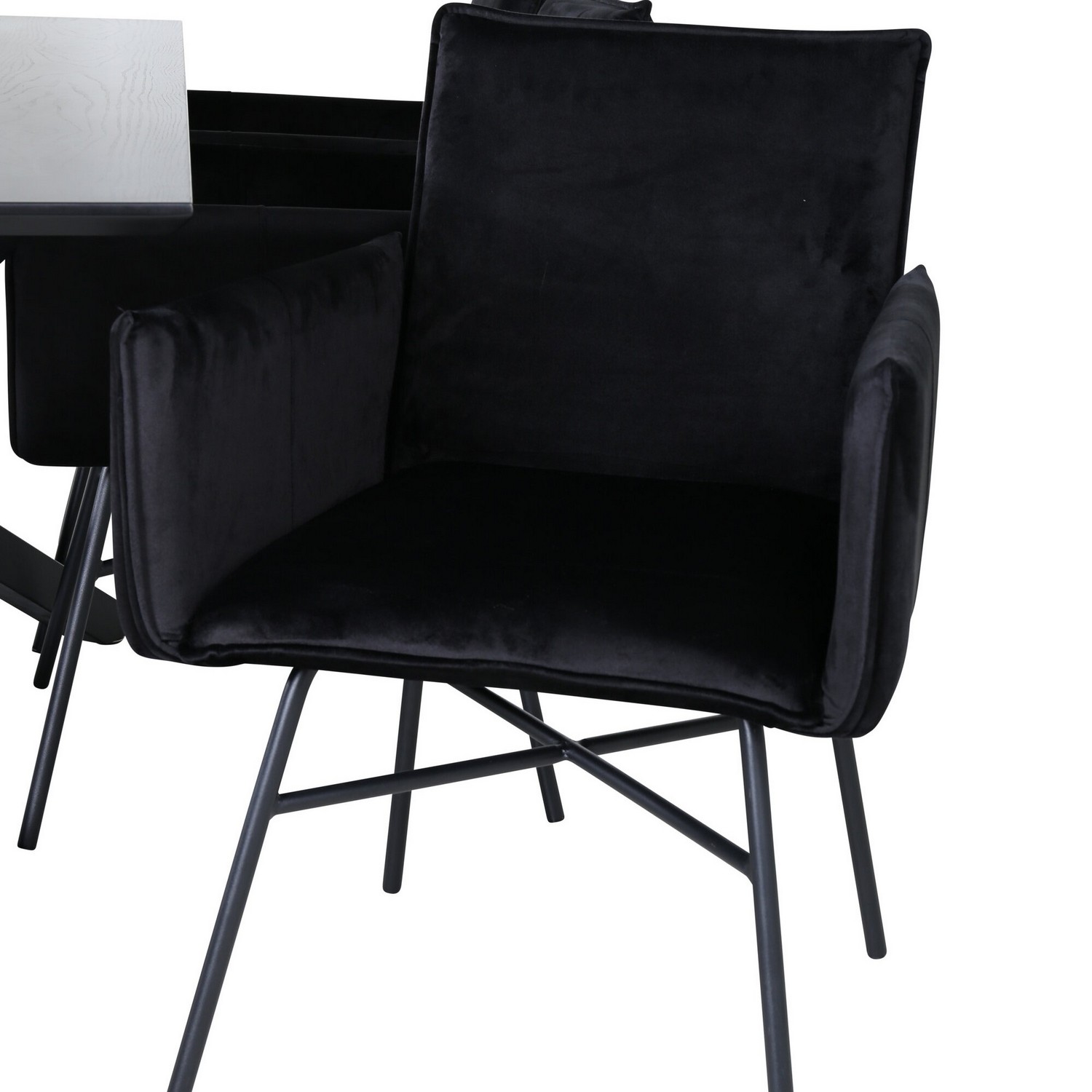 Spisegruppe Venture Home med Piata Spisebord og 6 Annika Spisestoler
