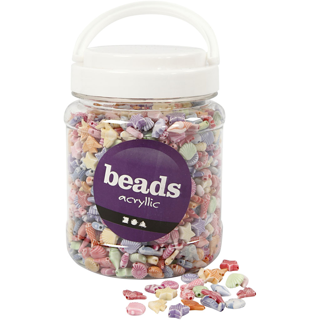 Perler Creativ Company Pastellmix Str 9-12 mm Hullstr 1,2 mm