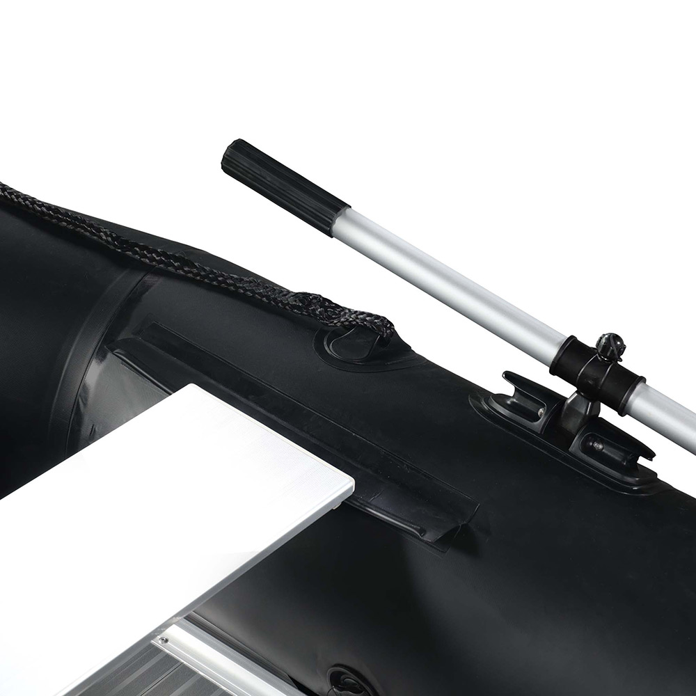 Gummibåt 270cm (0,9 mm PVC), svart Farge Sort