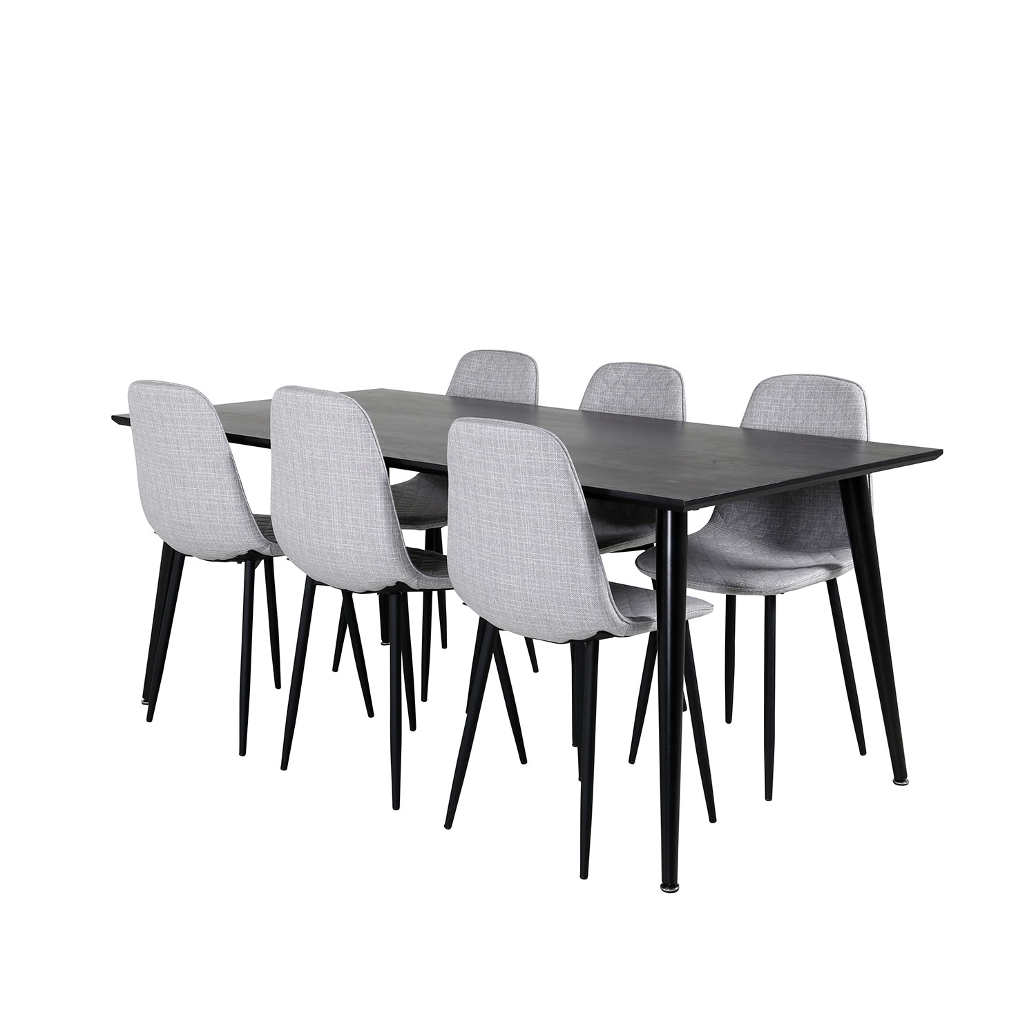 Spisegruppe Venture Home Dipp med 6 Polar Diamond Stoler