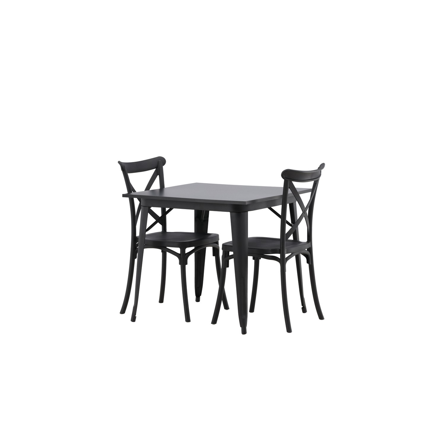 Spisegruppe Venture Home Tempe med 2 Crosett Stoler