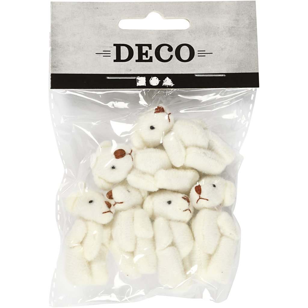 Minibamser Creativ Company Str 4x2,5 cm 6 stk/1 Pk