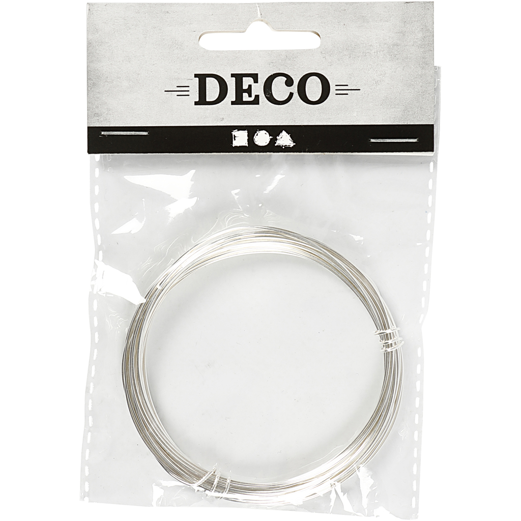 Sølvtråd Creativ Company Forsølvet 6 m