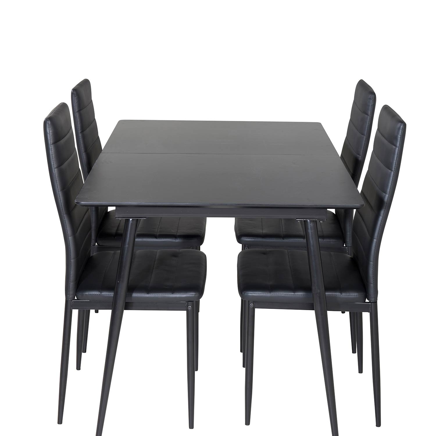 Spisegruppe Venture Home Silvia med Innleggsplate og 4 Sly Stoler