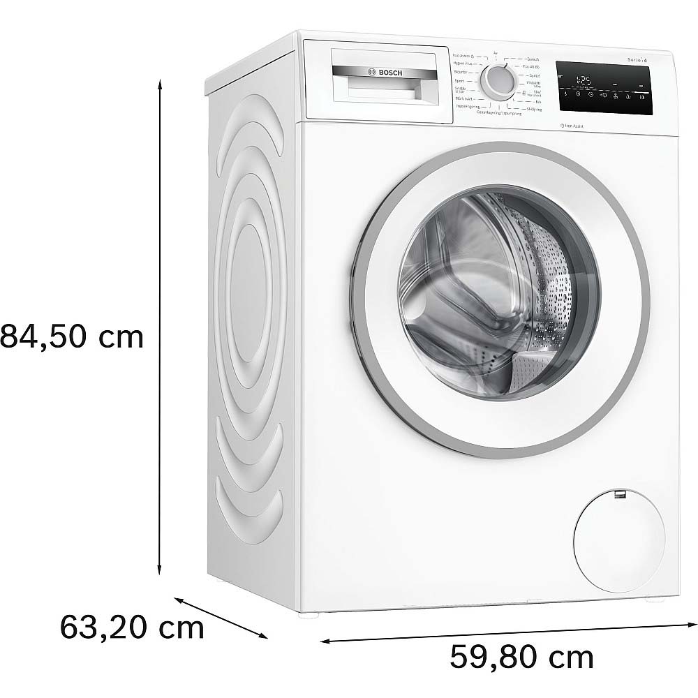Frontmatet Vaskemaskin Bosch WAN2829SSN