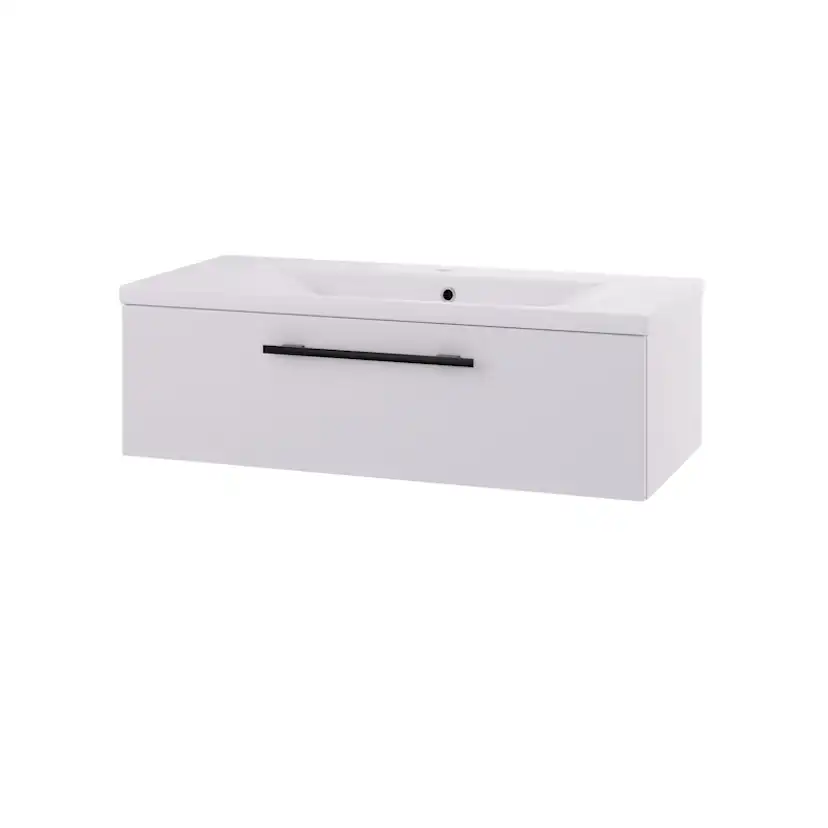 Servantskap Linn Bad Ingrid 100 cm 1 Skuff