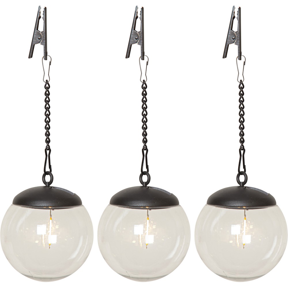 Solcelledekorasjon Star Trading 3pk Solcelle Dek GlobeHeng