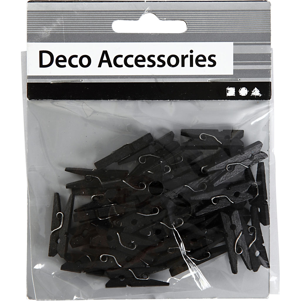 Klesklyper Mini Creativ Company 25x3 mm 36 stk/1 Pk