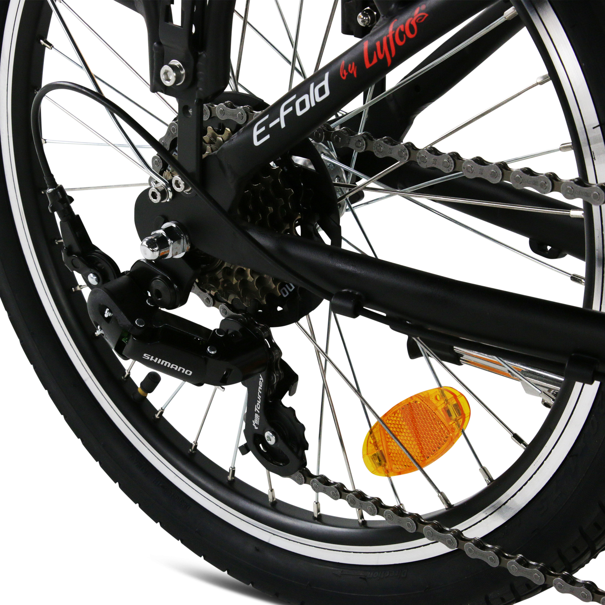 Elsykkel Lyfco Sammenleggbar 7-gir