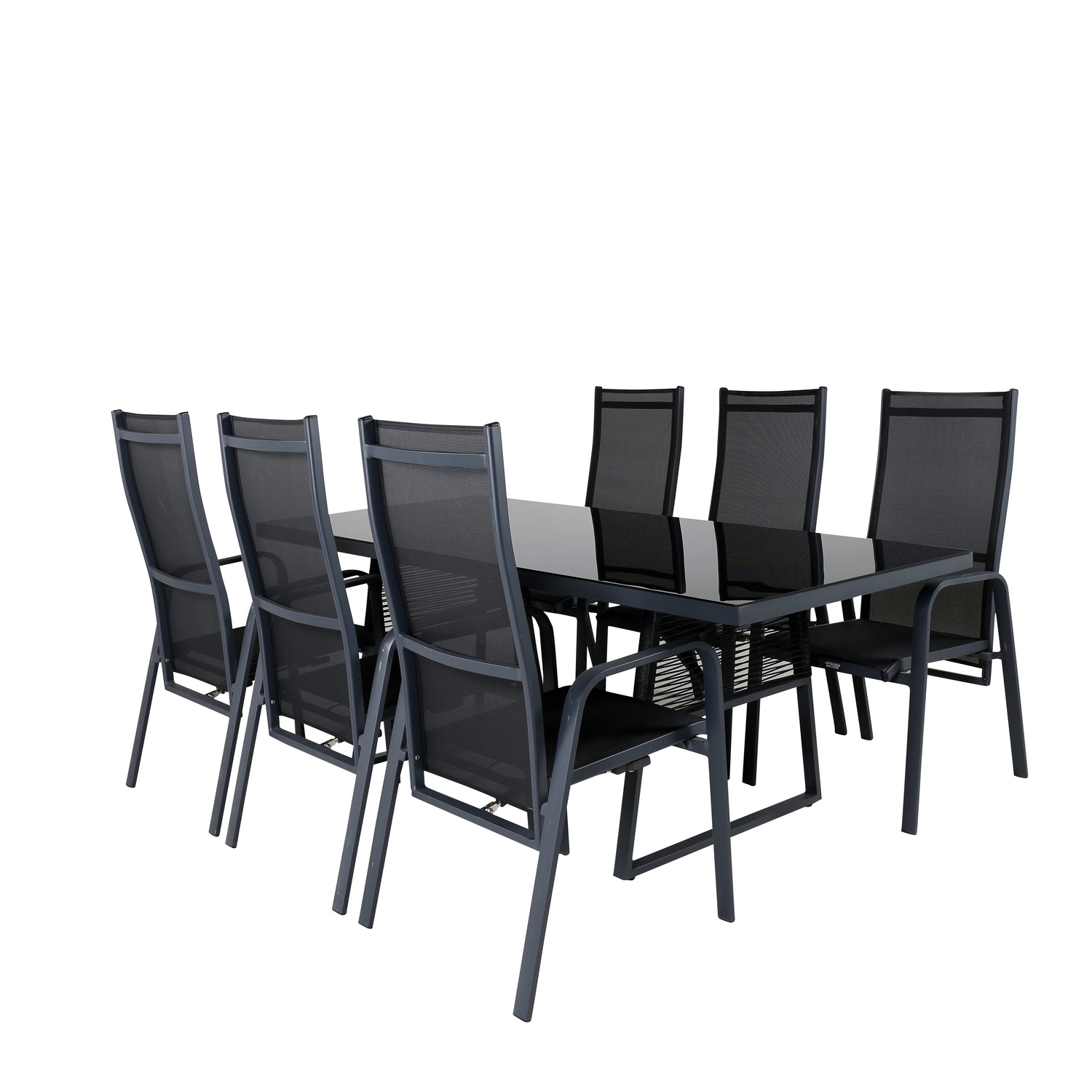 Spisegruppe Venture Home Douglas med 6 Copacabana Spisestoler