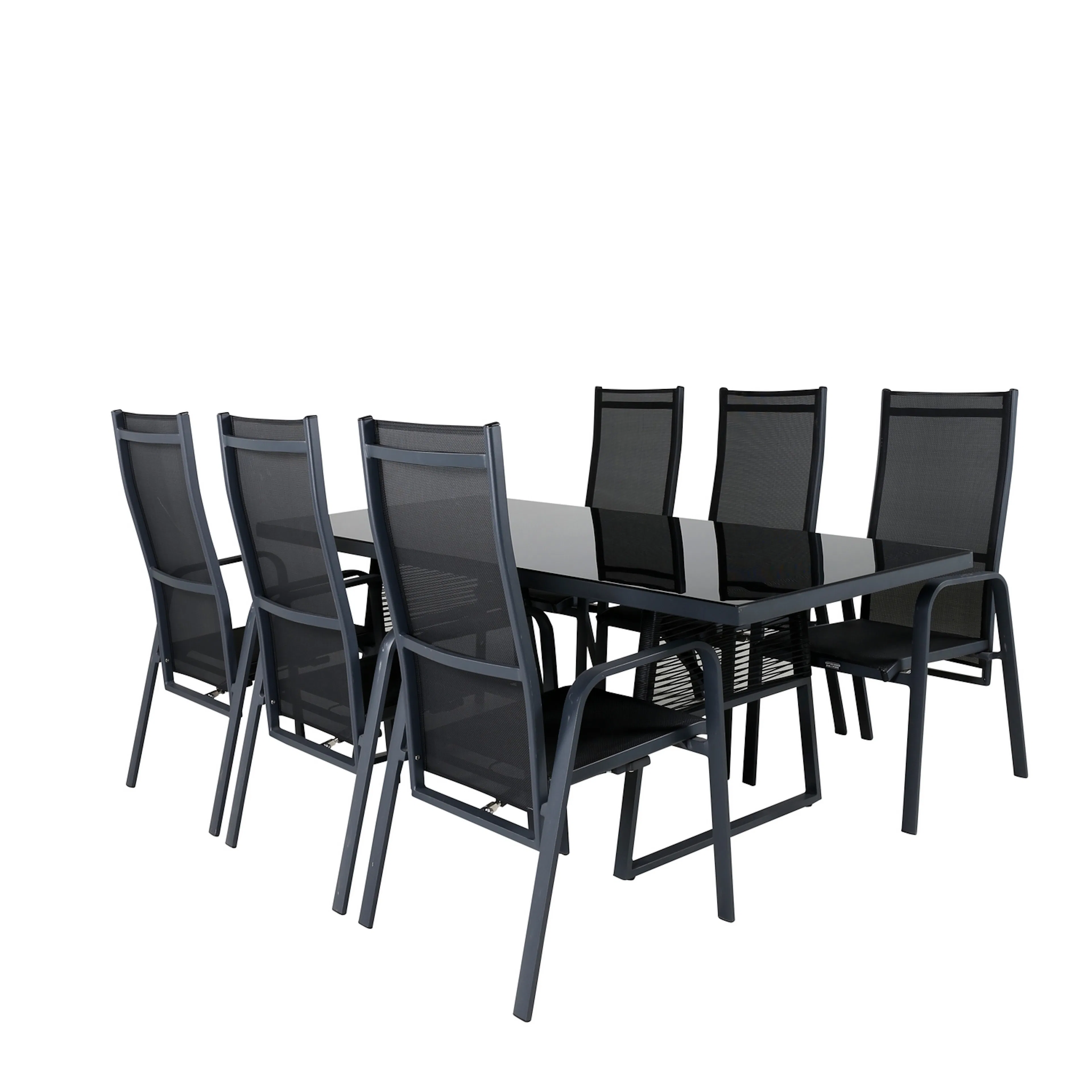 Spisegruppe Venture Home Douglas med 6 Copacabana Spisestoler