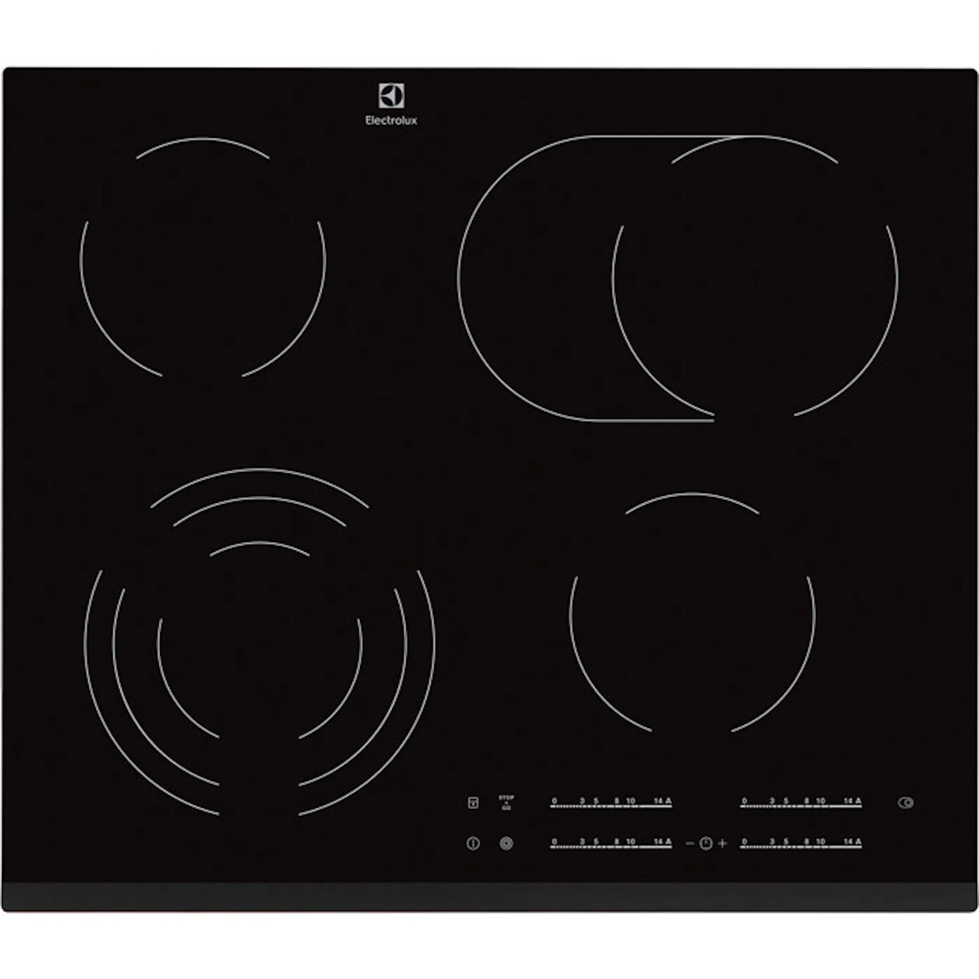 Platetopp Electrolux HOC650F