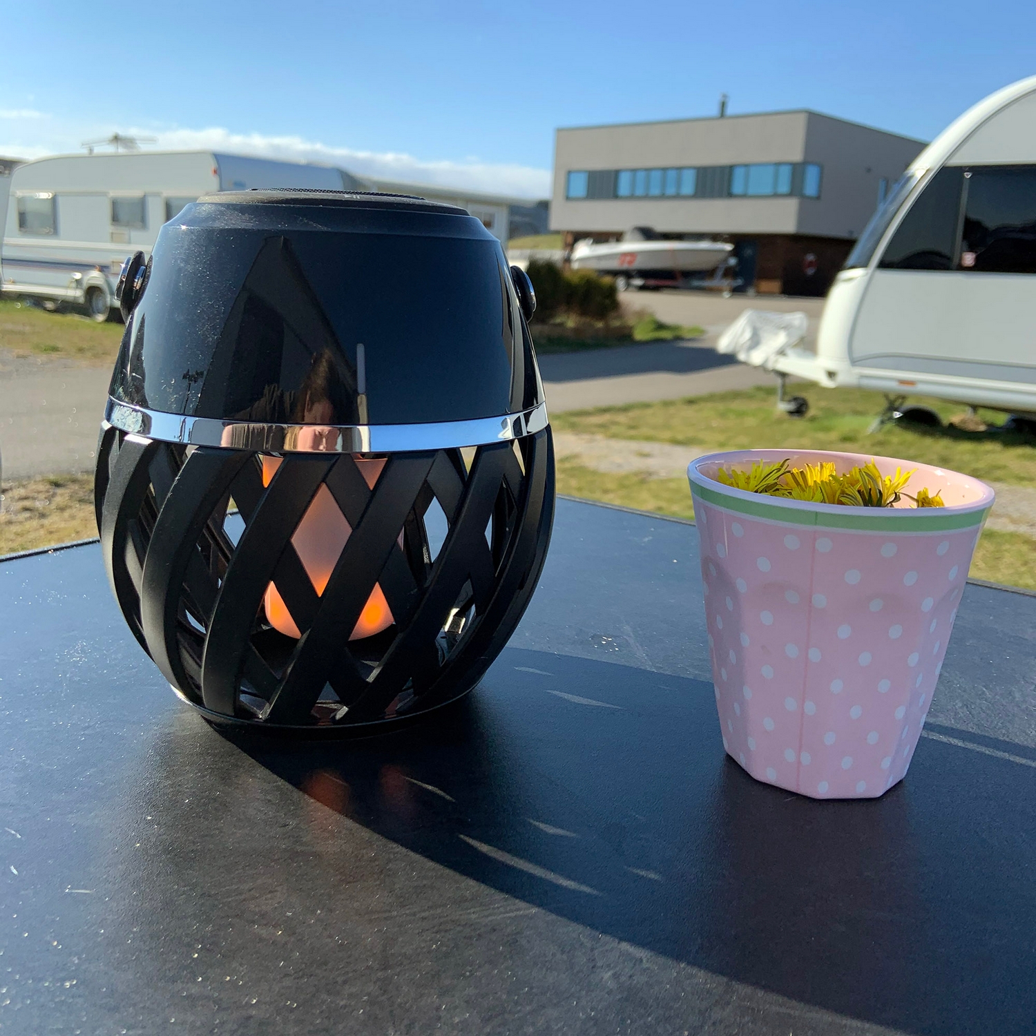Flammelampe Sunwind Med Høyttaler Dancing Queen