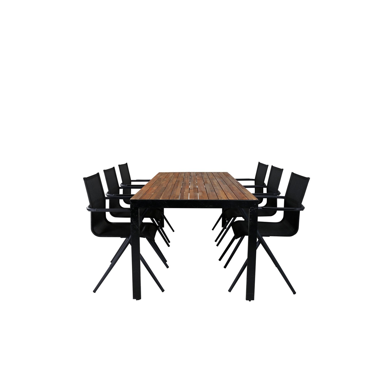 Spisegruppe Venture Home Bois med 6 Act Stoler