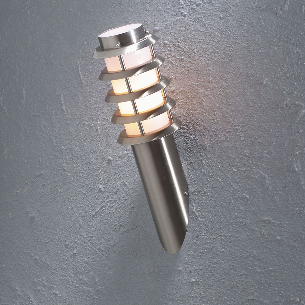 Vegglampe Gnosjö Konstsmide Trento Opp E27 Maks 11W Rustfritt