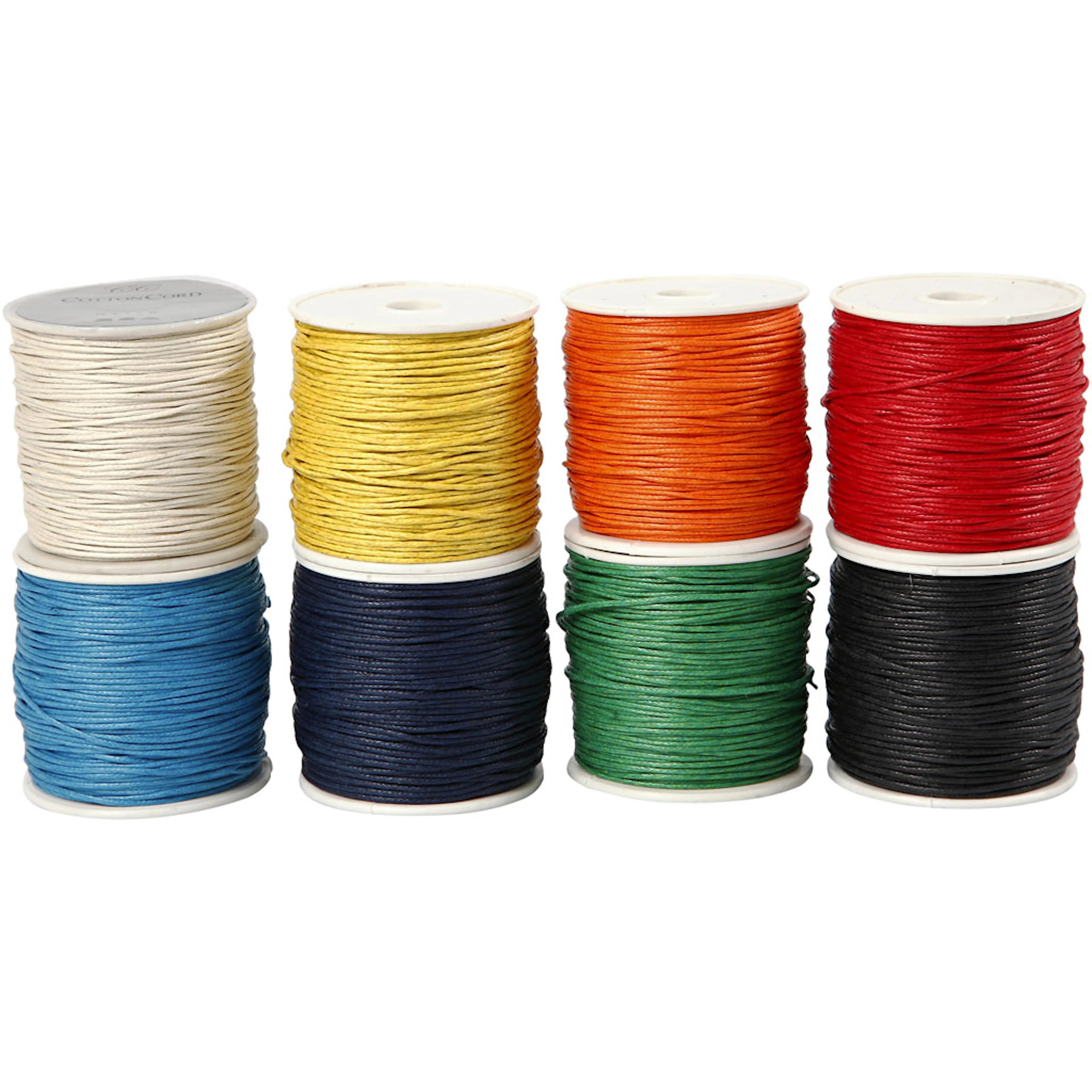 Bomullssnor Creativ Company Tykkelse 1 mm 8x40 m/1 Pk