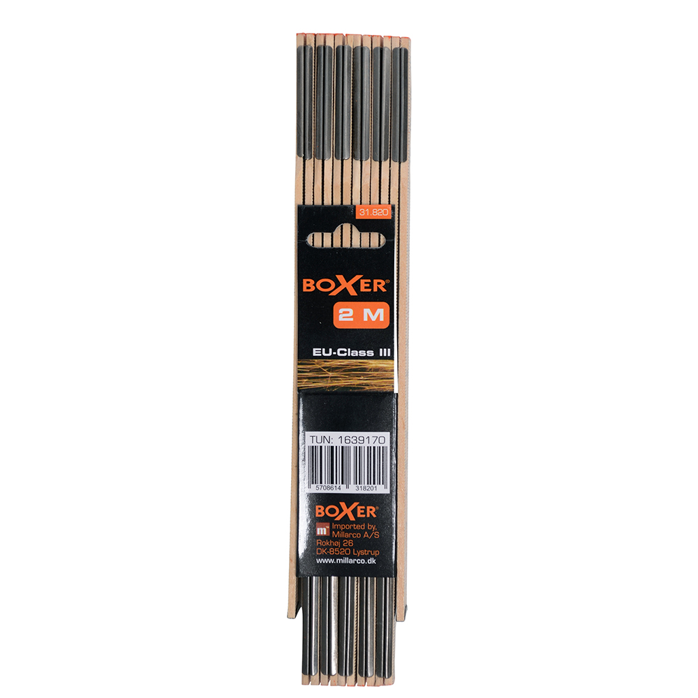 Meterstokk Boxer 2 meter 12 ledd
