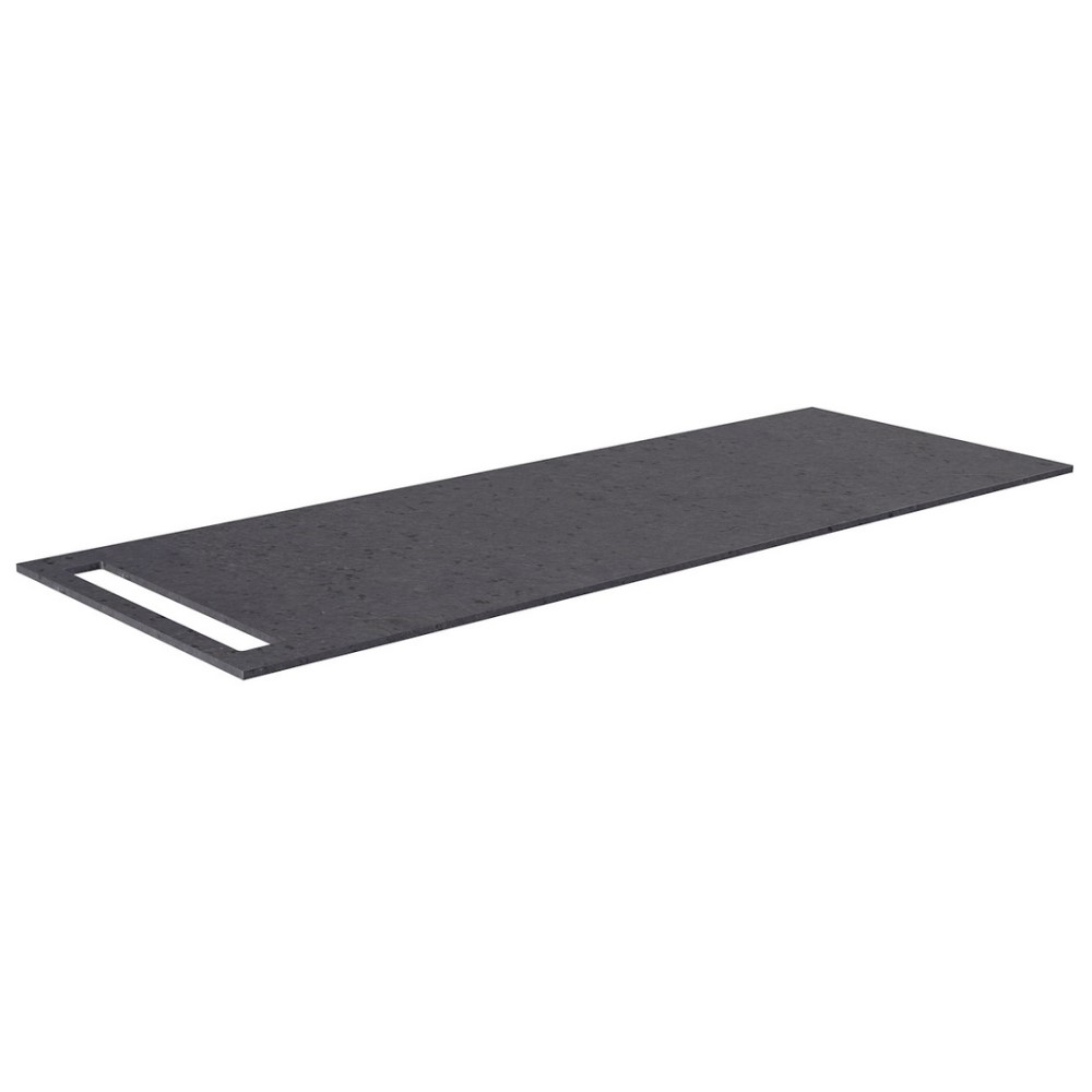 Benkeplate Korsbakken med Håndkleholder