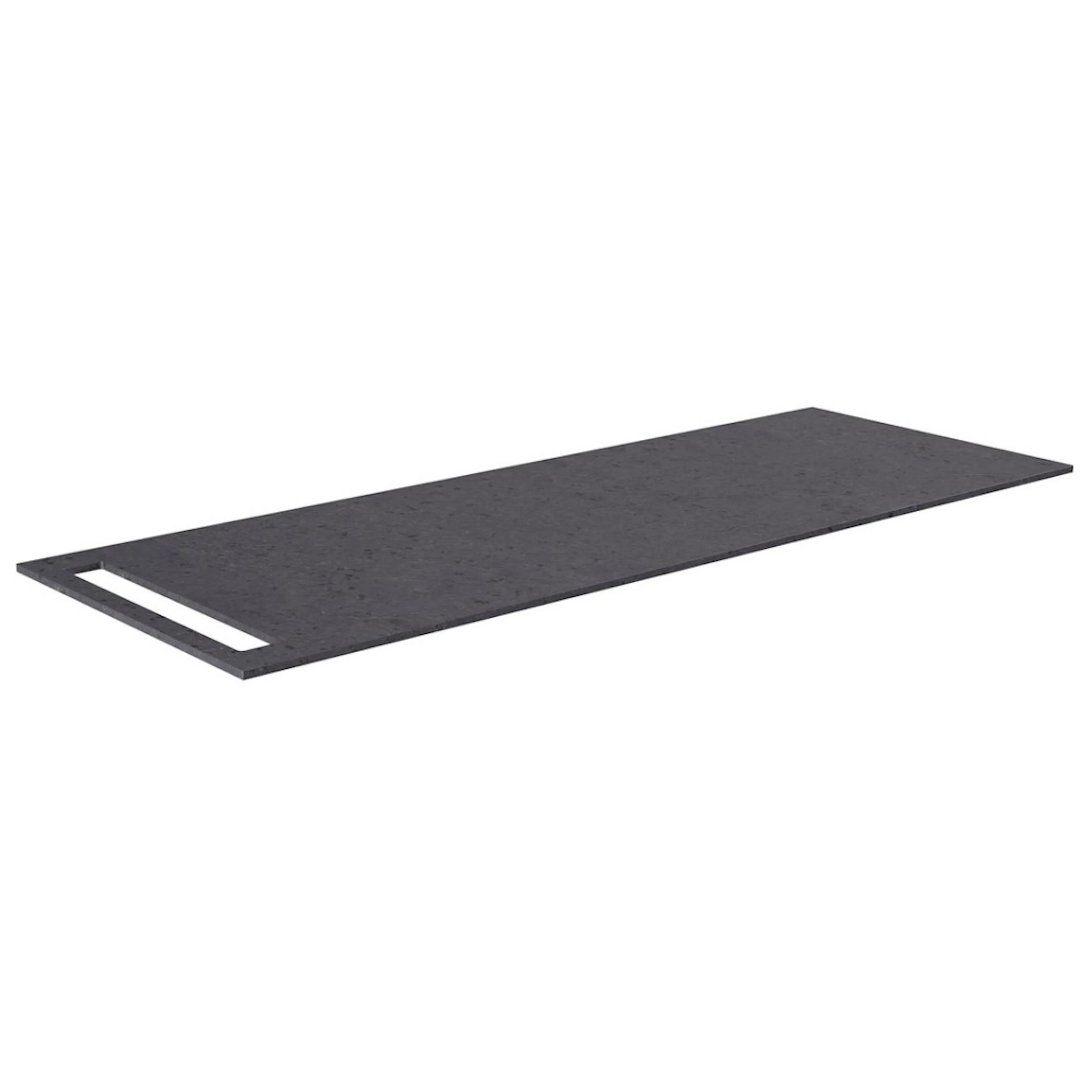 Benkeplate Korsbakken med Håndkleholder