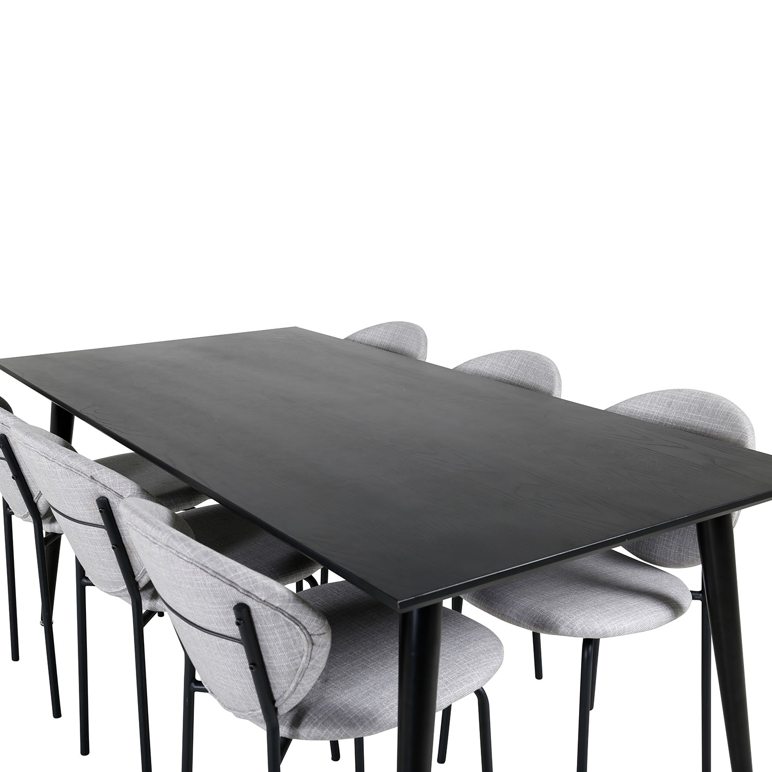 Spisegruppe Venture Home Dipp med 6 Vault Stoler