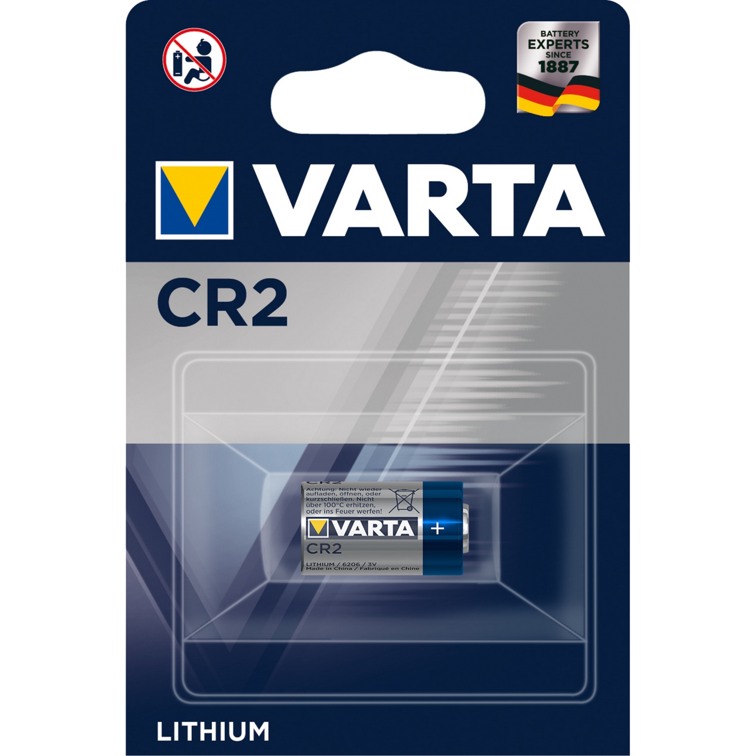 Batteri Varta Proff Foto CR2 1-pk