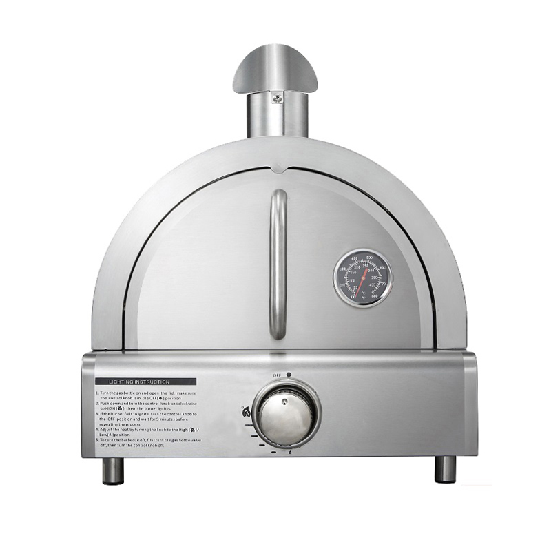 Frittstående Pizzaovn Myoutdoorkitchen Stainless Collection Philadelphia Gass