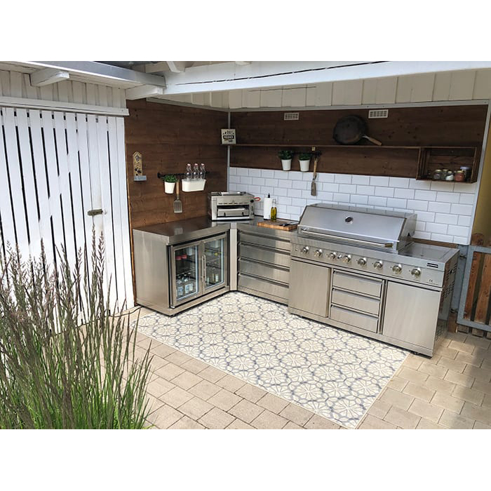Kjøleskap Modul Myoutdoorkitchen Stainless Collection med Dobbeldører