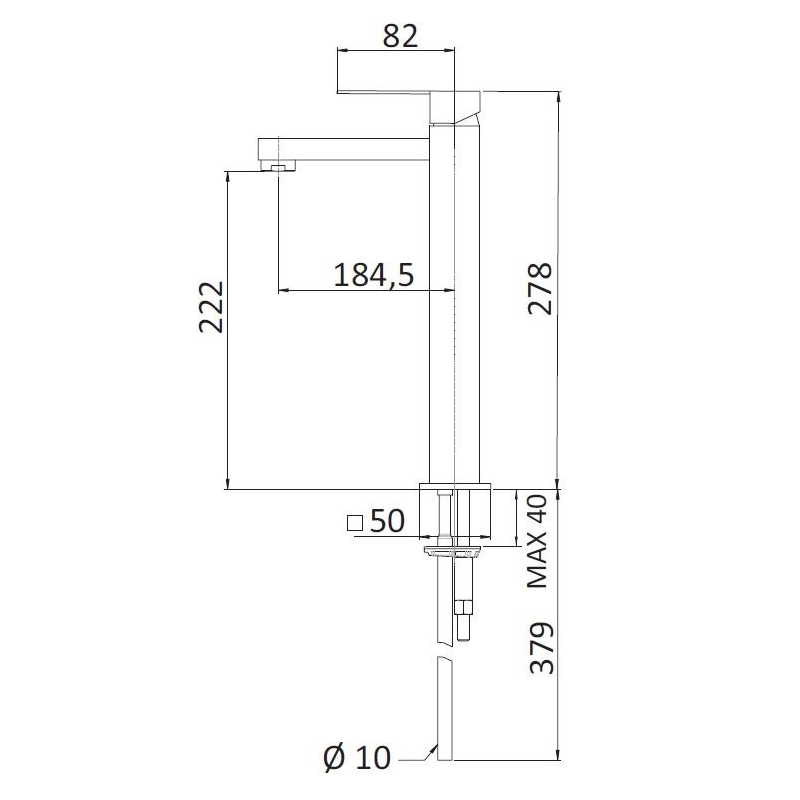 Servantbatteri Mariani Polar PA398