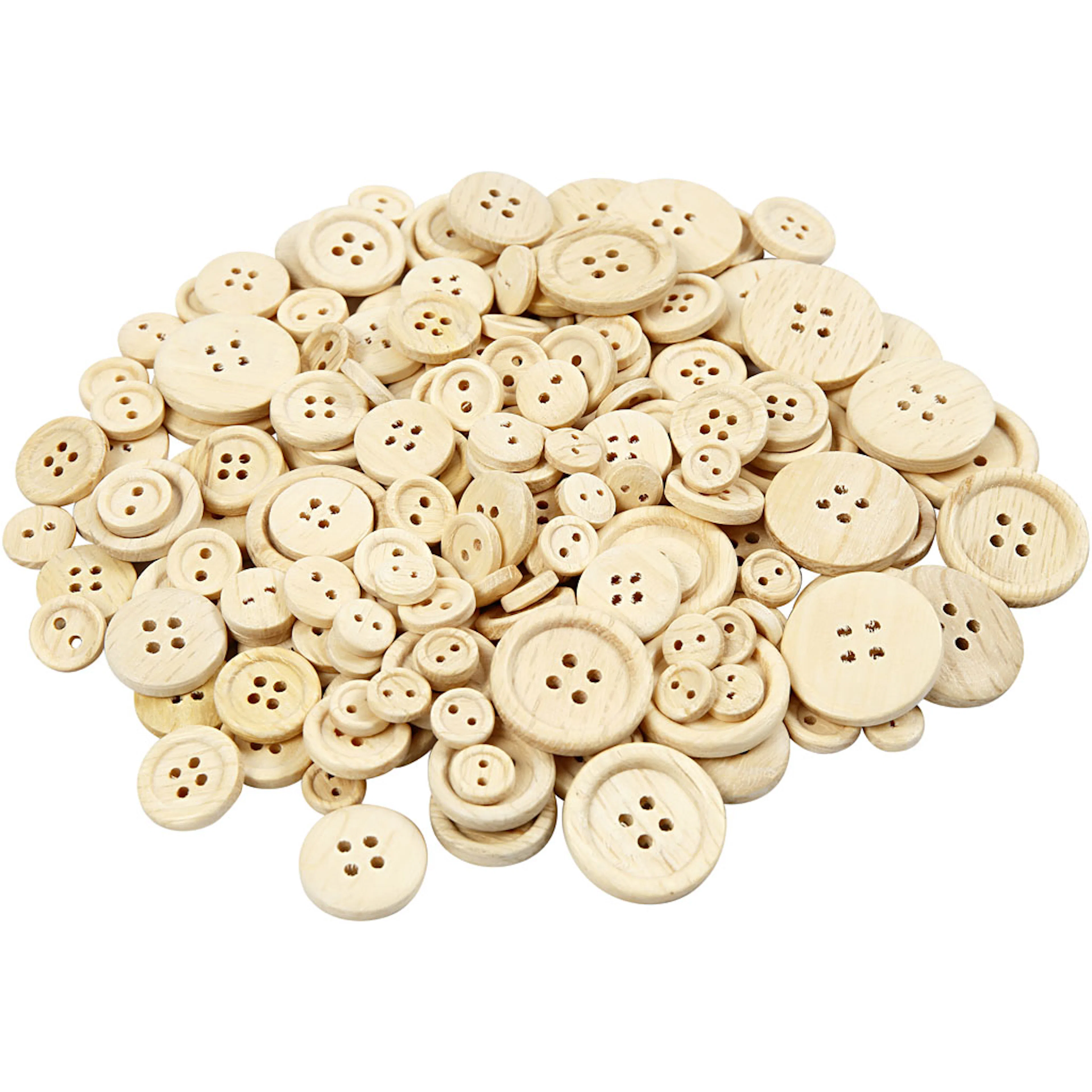 Treknapper Creativ Company Dia 8+11+15+18+23 mm 440 stk/1 Pk