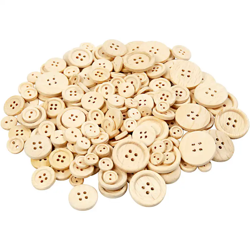 Treknapper Creativ Company Dia 8+11+15+18+23 mm 440 stk/1 Pk