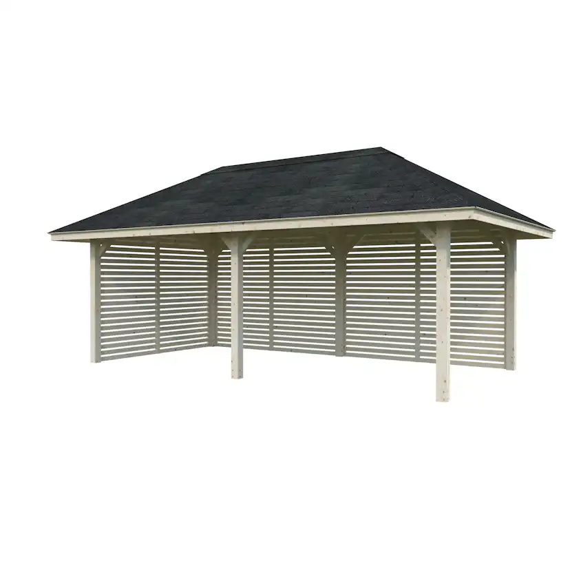 Paviljong Palmako Bianca 16,6 m2 Sett 109