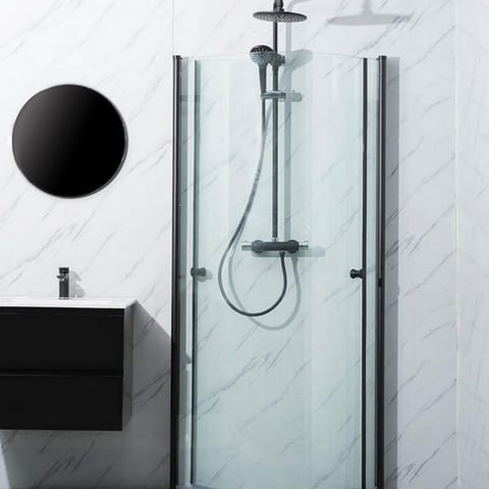 Duschhörn Bathlife Mitt svart