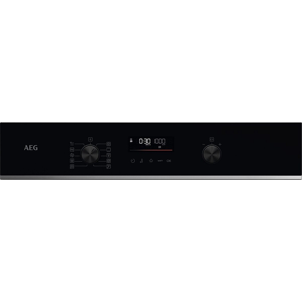 Innbyggingsovn AEG TK6NK501B CombiQuick® Sort med WiFi