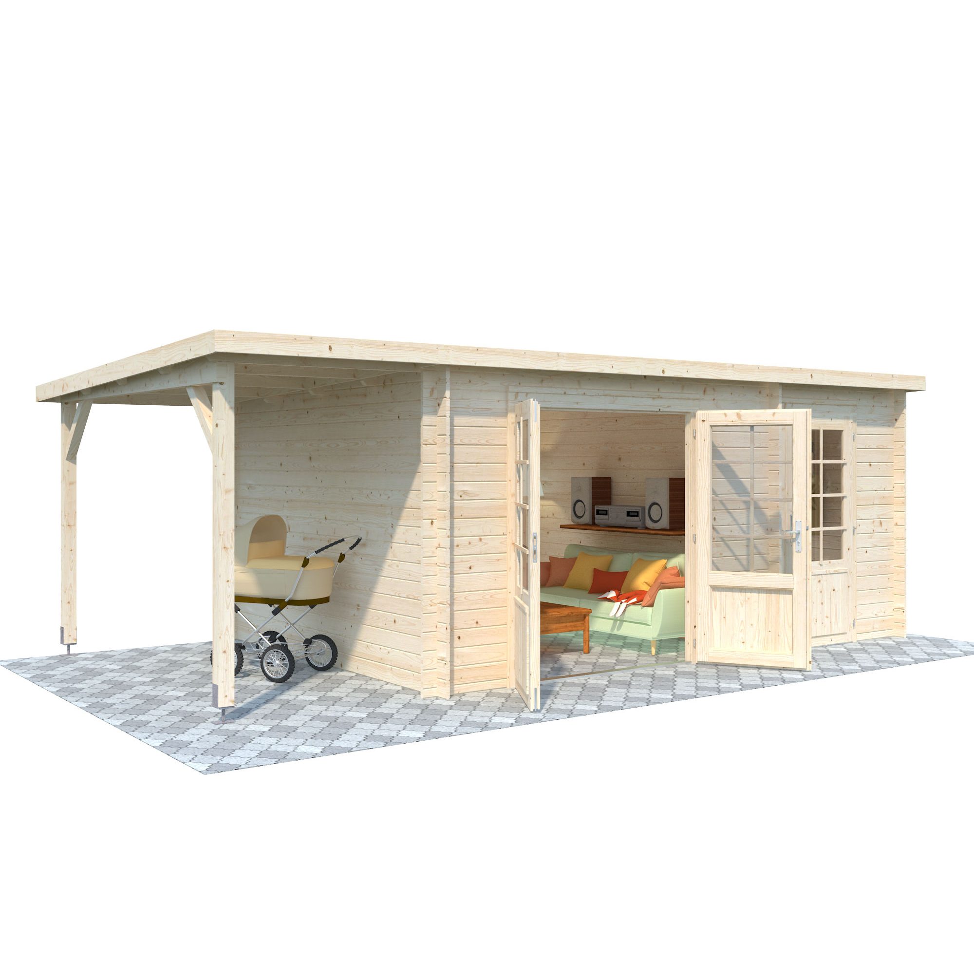 Gjestehytte Palmako Ella 17,8 m2