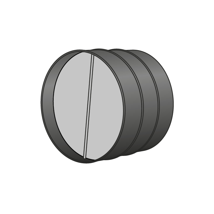 Klaprefritt Spjeld Thermex Ø125 mm