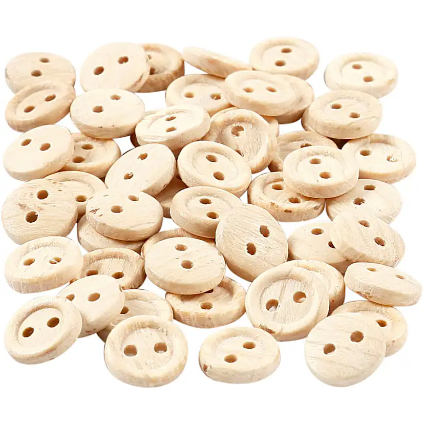 Treknapper Creativ Company Dia 8 mm 2 Hull 50 St/1 Pk