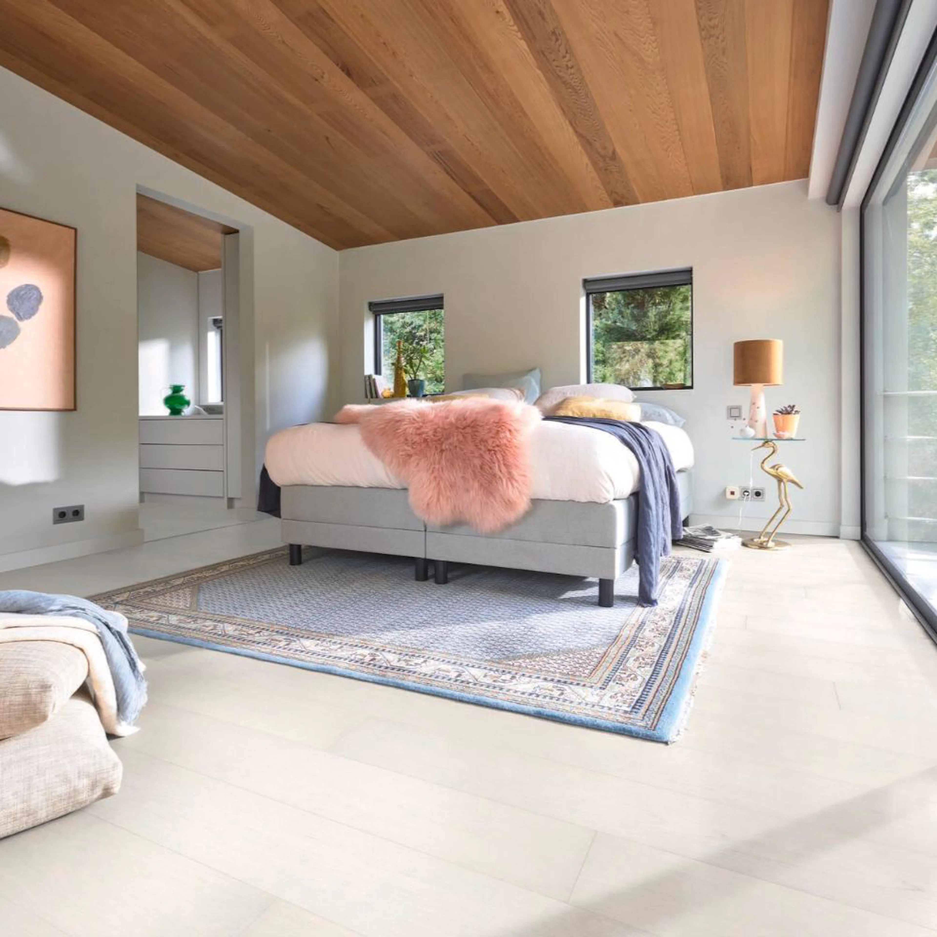 Parkettgolv MeisterParquet. longlife PD 400 Polar white oak harmonious 09008