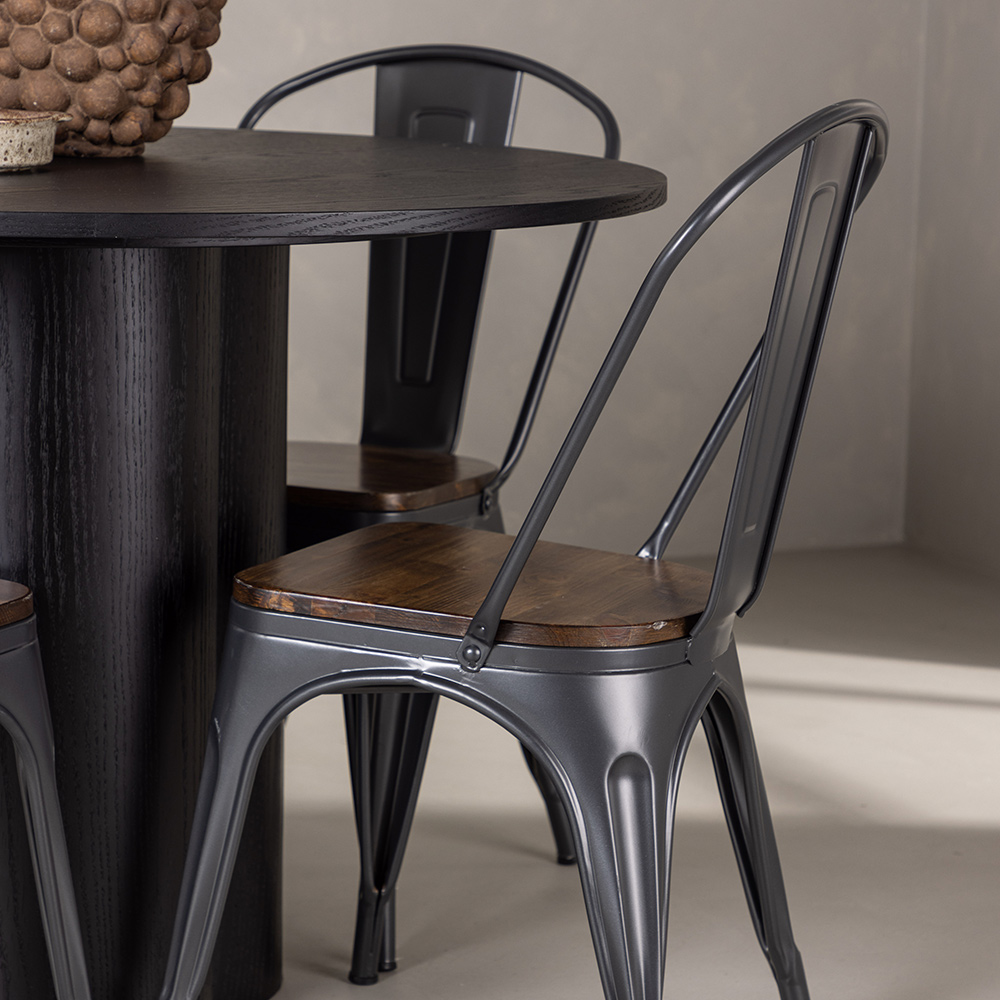 Spisegruppe Venture Home Olivia med 4 Tempe Stoler