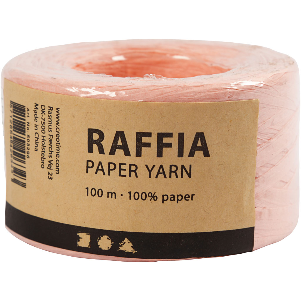 Papirgarn Creativ Company Raffia 7-8 mm 100 m/1 Rl
