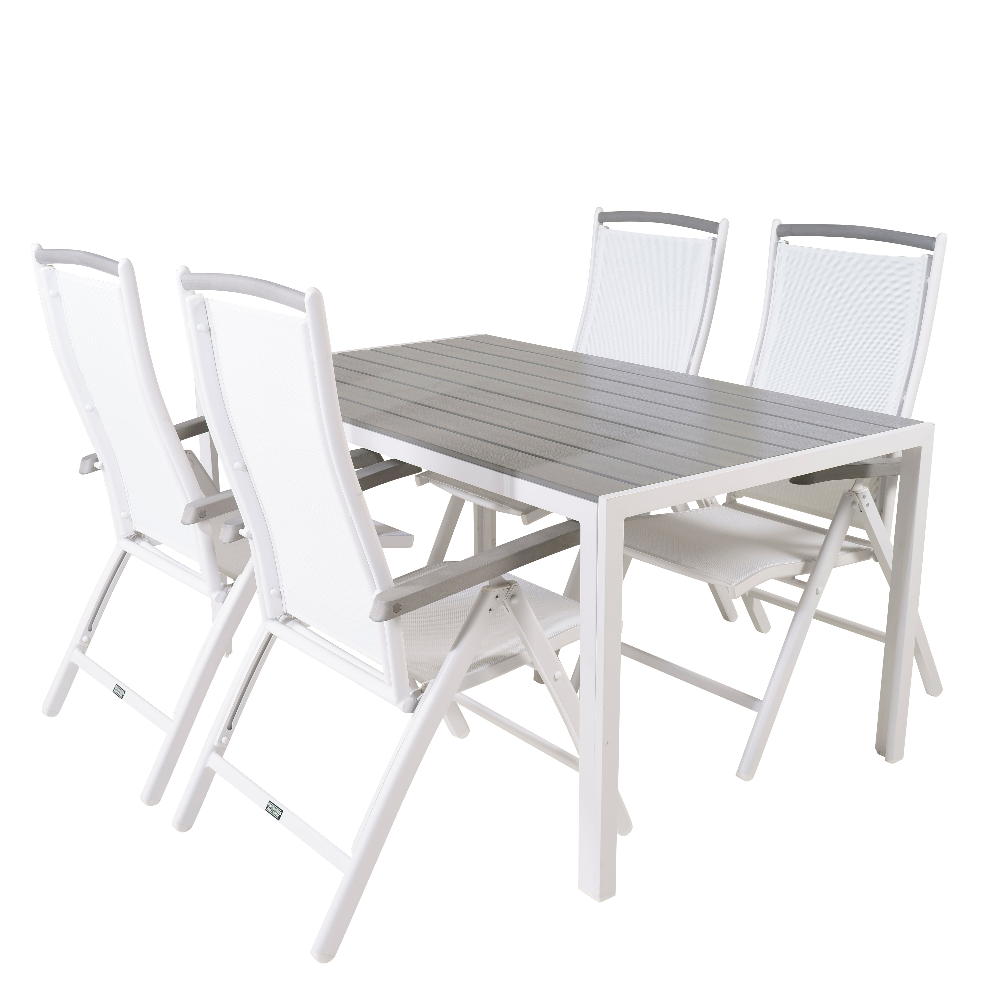 Spisegruppe Venture Home Bront 150 med 4 Aleyna Stoler