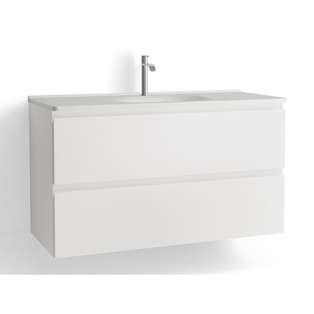 Tvättställsskåp Vedum Flow 1200 Centrerad med 2 Lådor