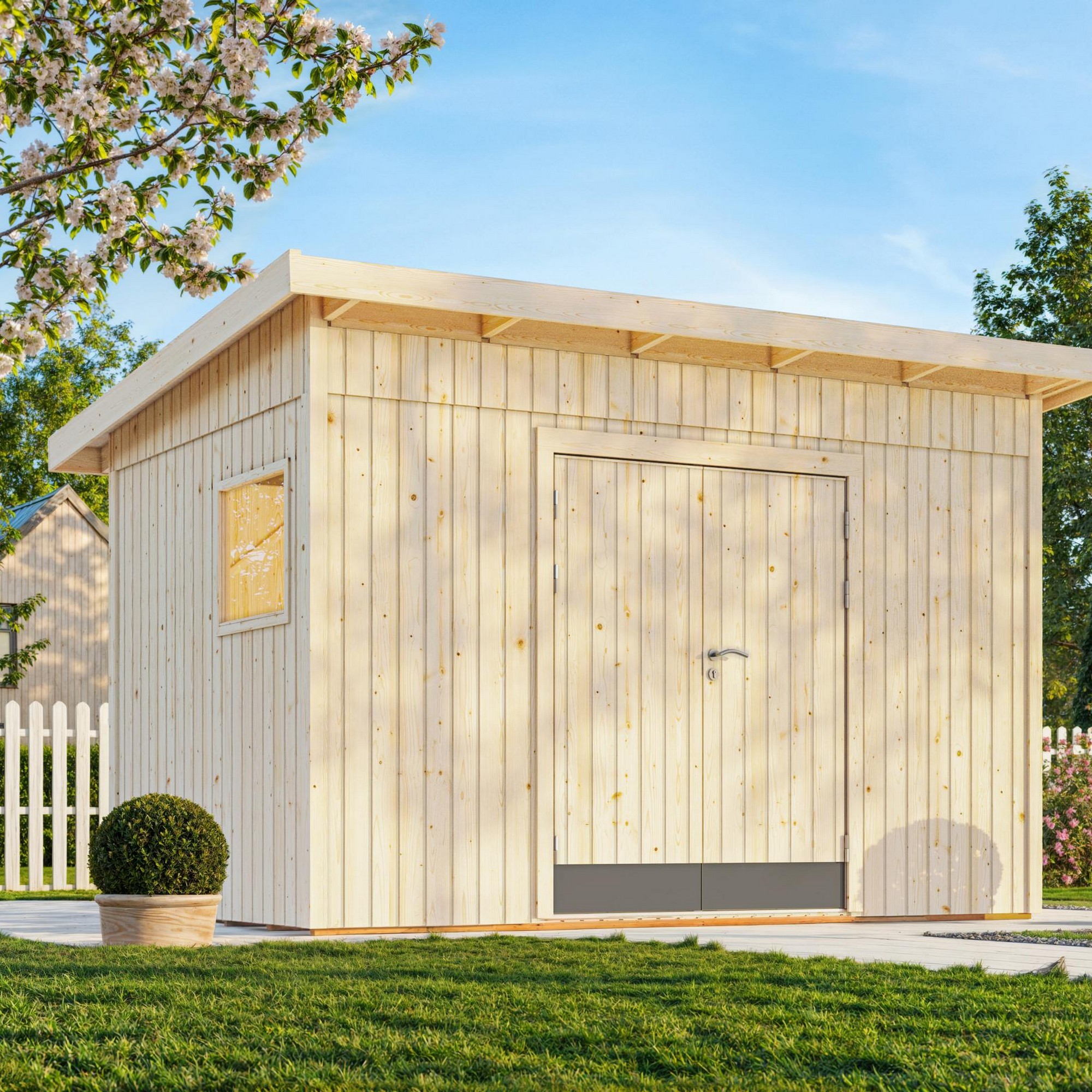 Lagerbod Palmako Stig 8,4 m2 (inv. 8,2 m2) 