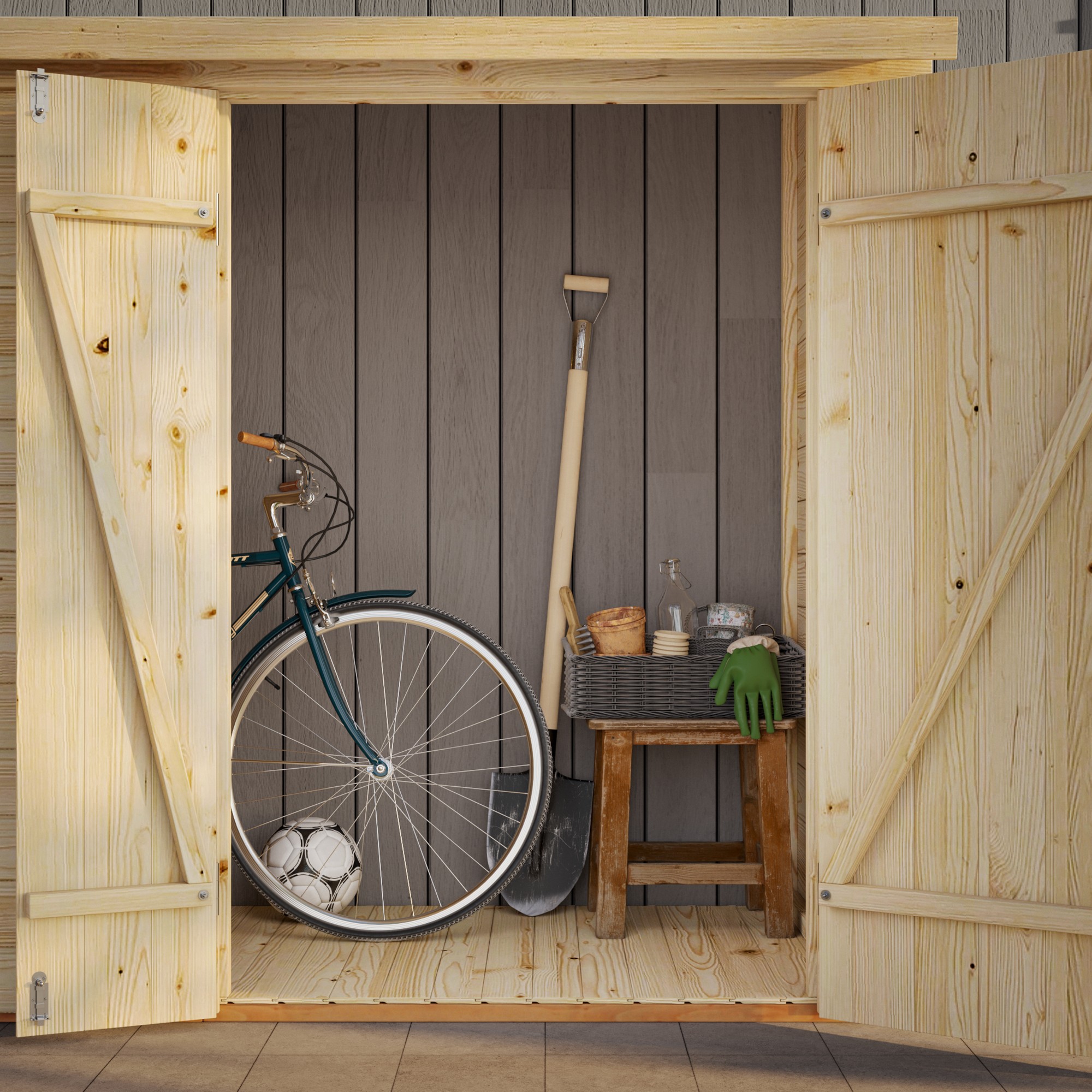 Redskapsbod Palmako Leif 2,2 m2