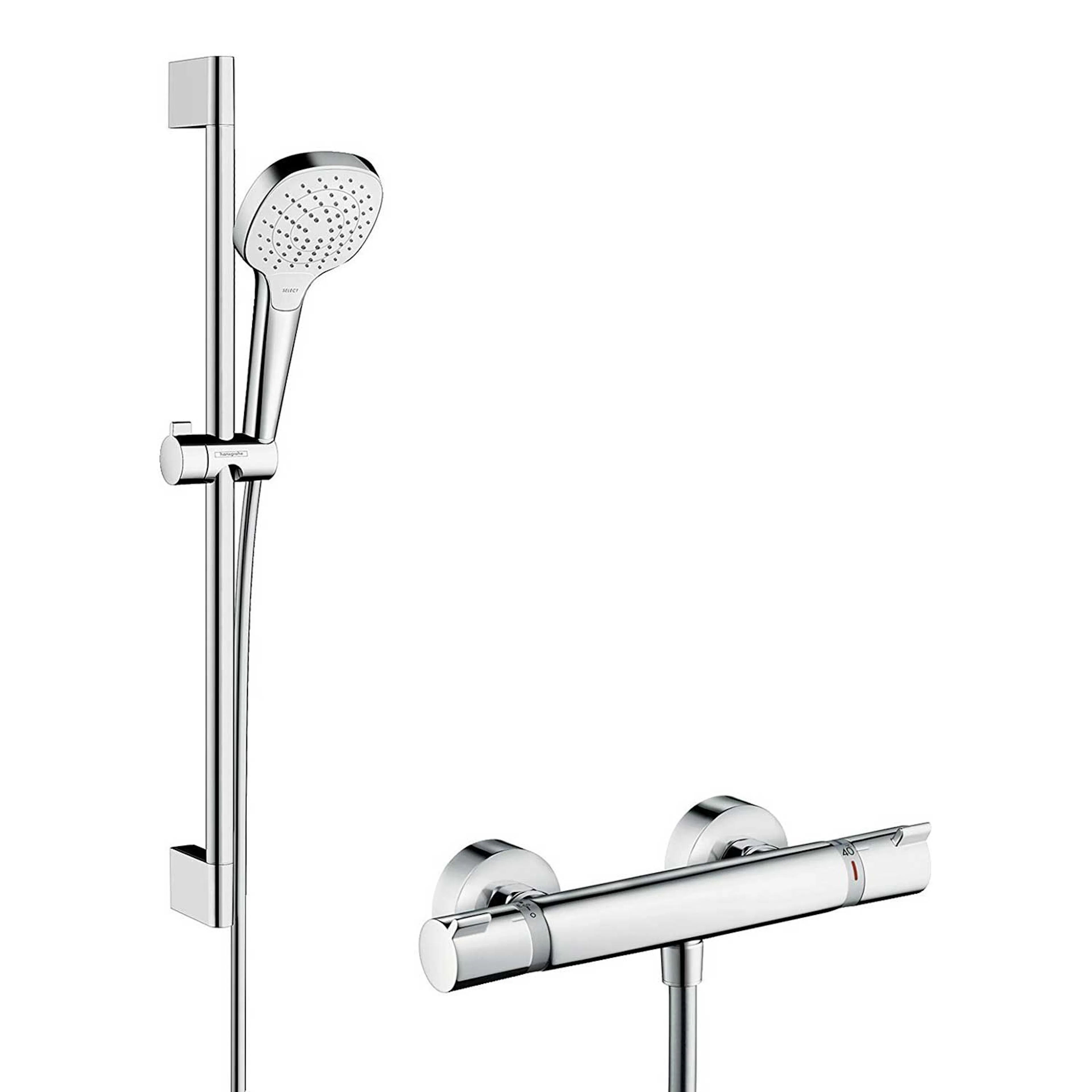 Dusjsett Hansgrohe Croma Select E Vario Kombipakke