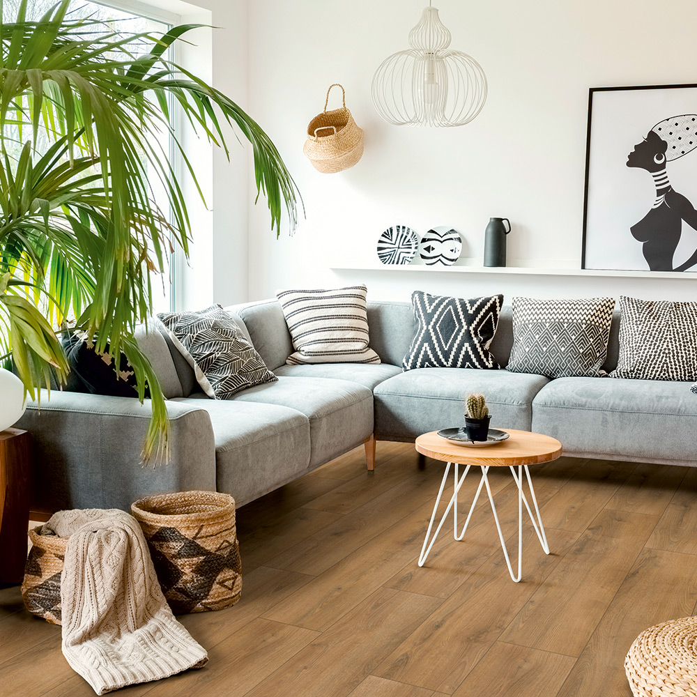 Laminatgulv Nordic Floor Living Oak 1-stav