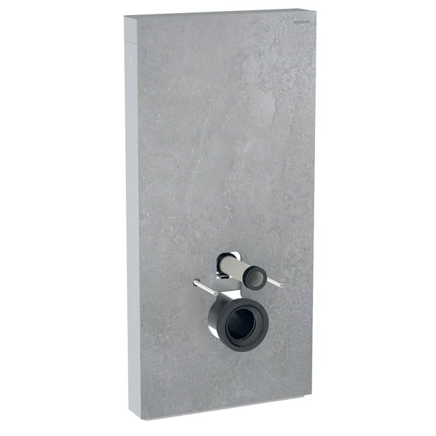 WC-Fixtur Geberit Monolith för Vägghängd Toalettstol 101 cm