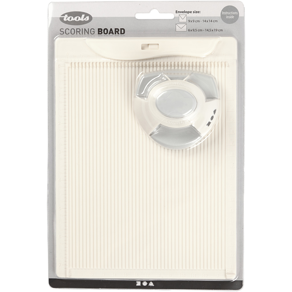 Konvoluttlager og stansejern Creativ Company Board 1 St