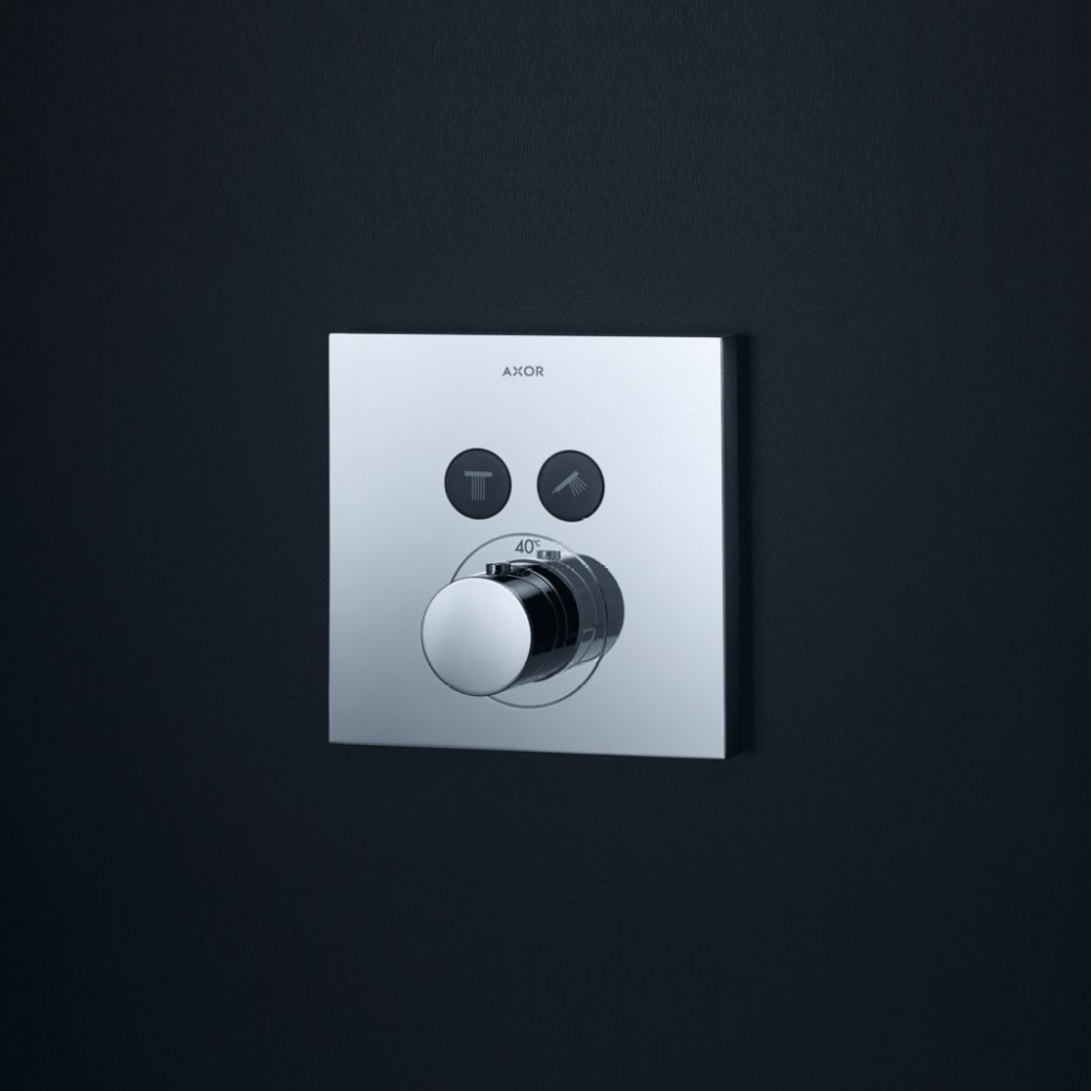Innbyggingsblander Axor ShowerSleect Square 2-utløp