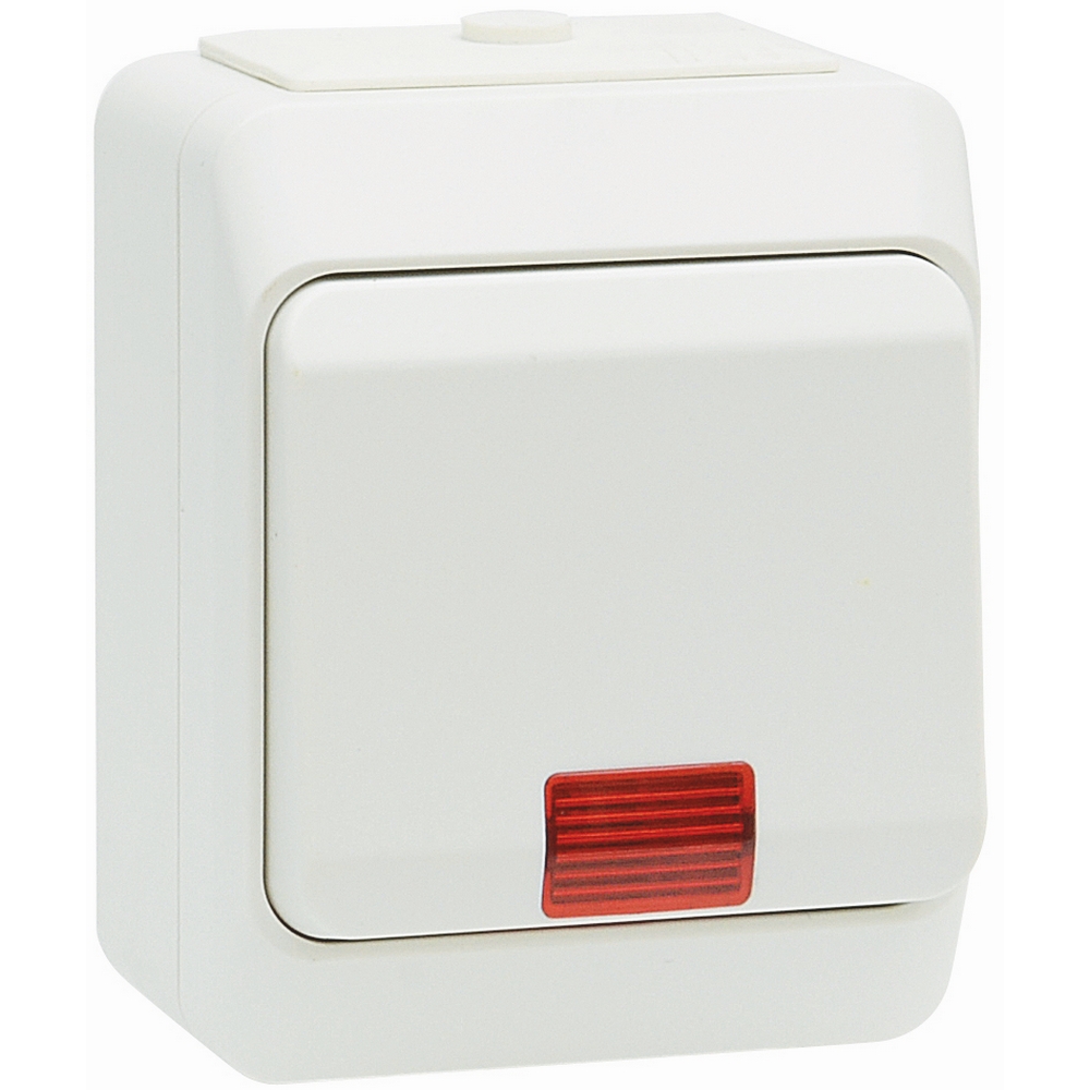 Bryter Malmbergs Nordic 2-Pol m/Lampe IP44